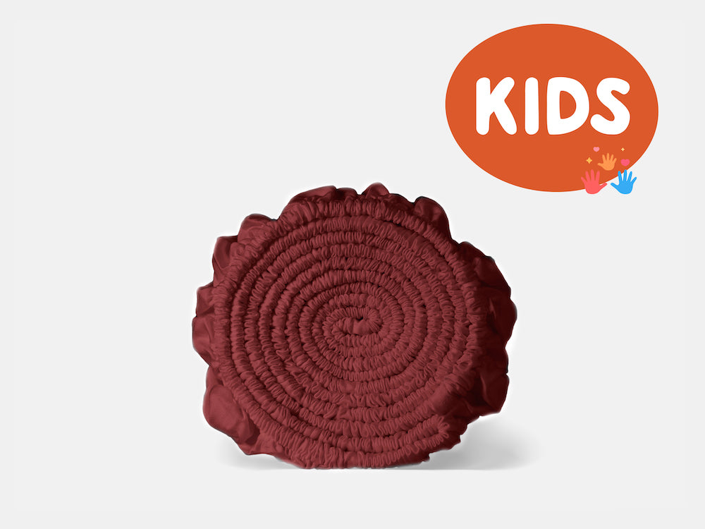Kids Eukalyptus Spannbettlaken Biking Red