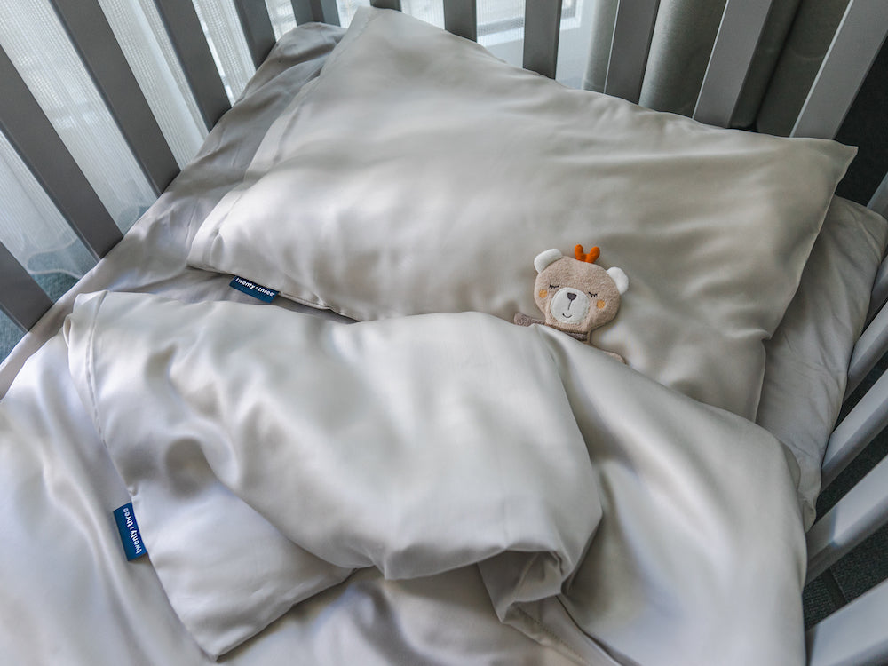 Kids Eukalyptus Bettwäsche Light Gray