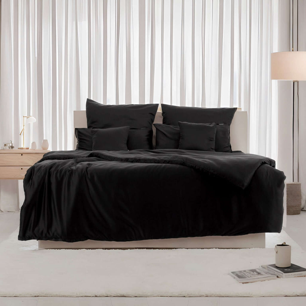 Lyocell Bettwäsche Jet Black – twentythree®