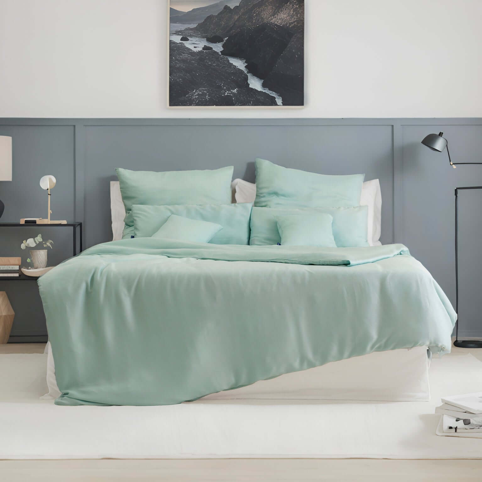 Lyocell Kissenbezug Mint Green, twenty:three®
