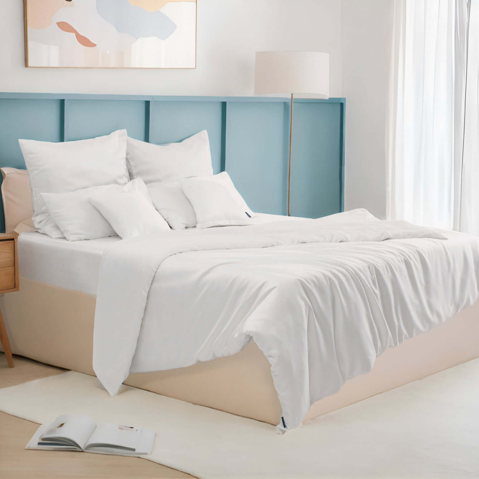 Lyocell Kissenbezug Pure White, twenty:three®
