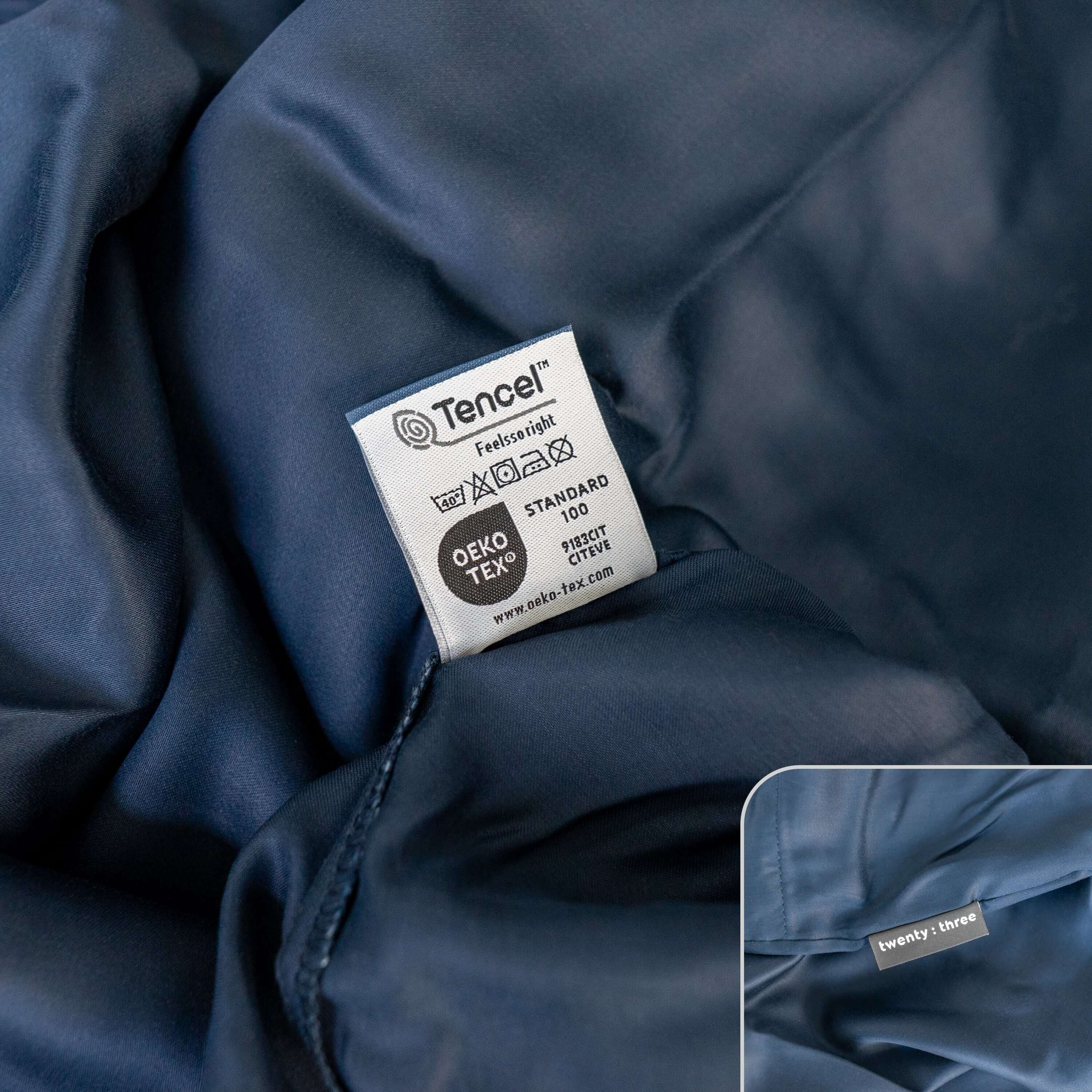 Lyocell Bettwäsche Midnight Blue