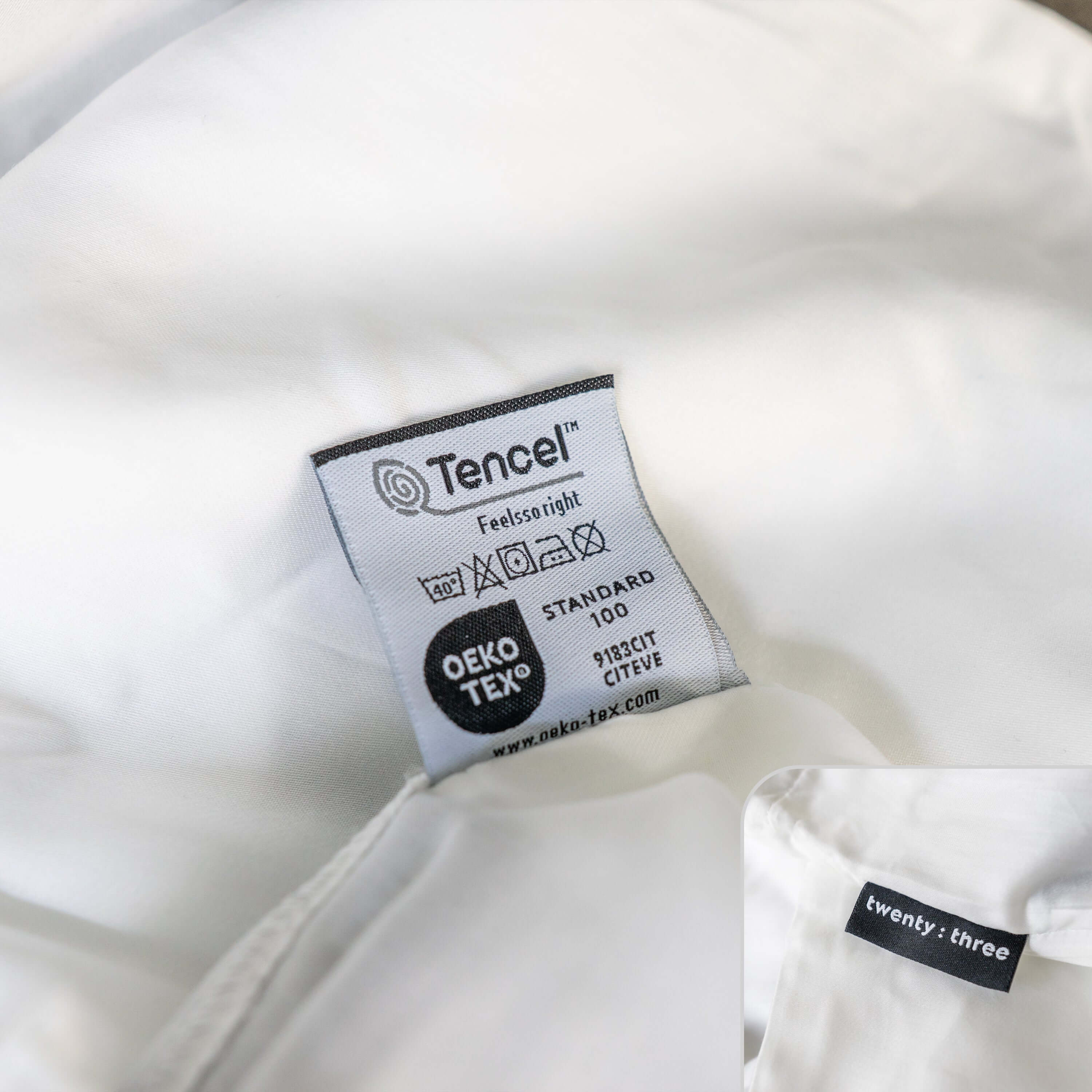 Lyocell Bettwäsche Pure White