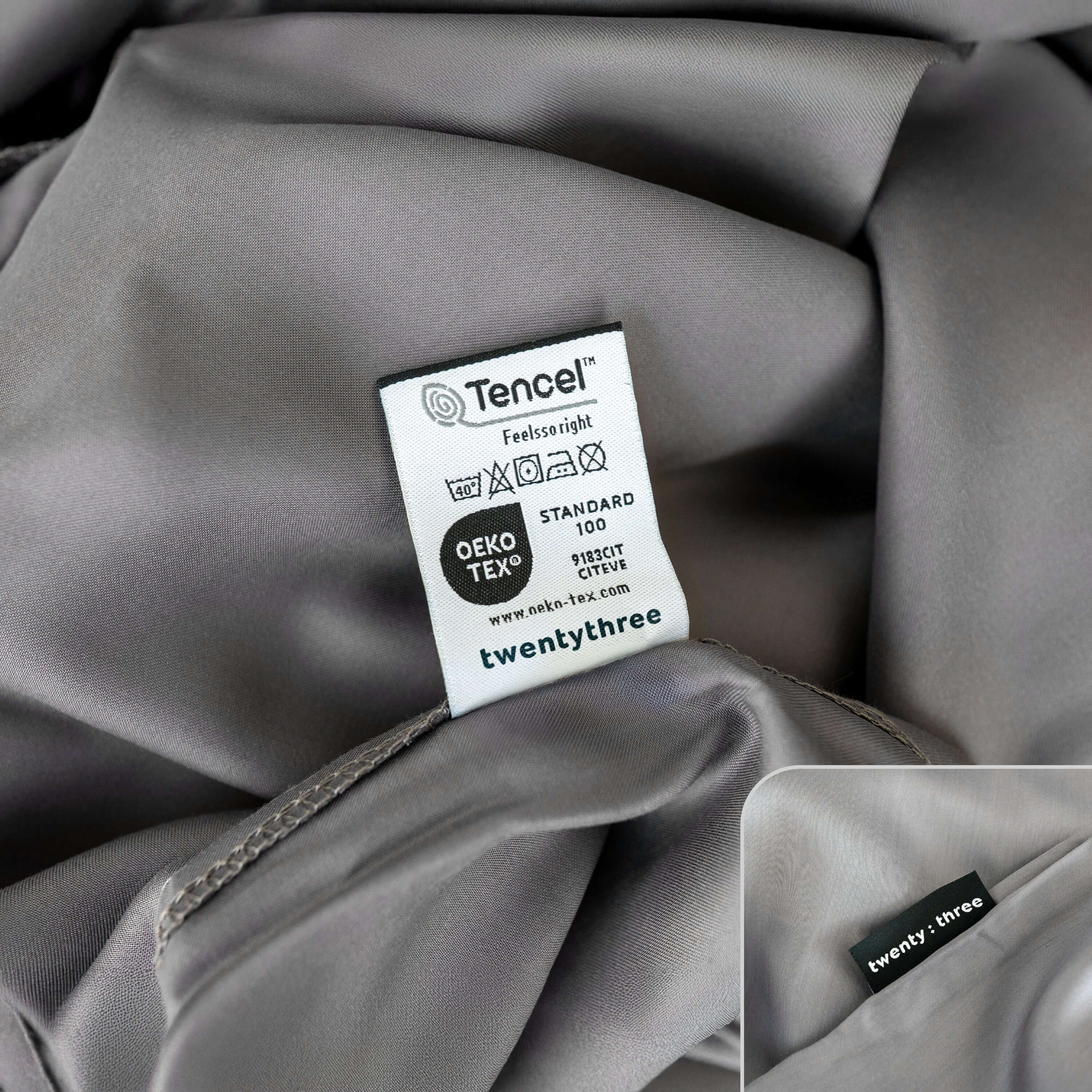 Label Logo twentythree Oeko Tex TENCEL