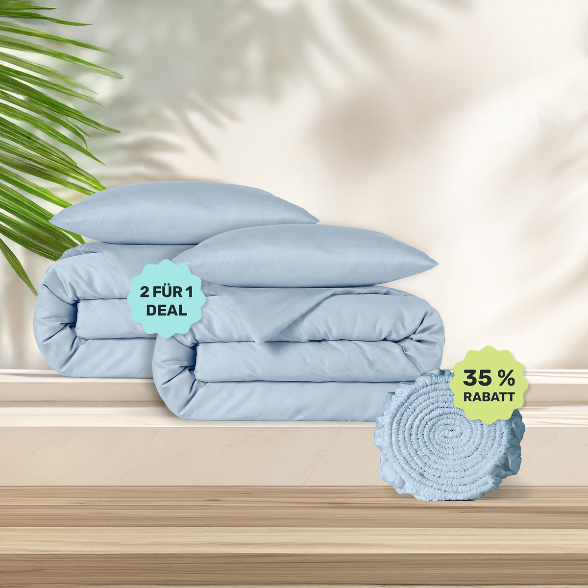 Lyocell Bettwäsche Ice Sky (Angebot) – twentythree®