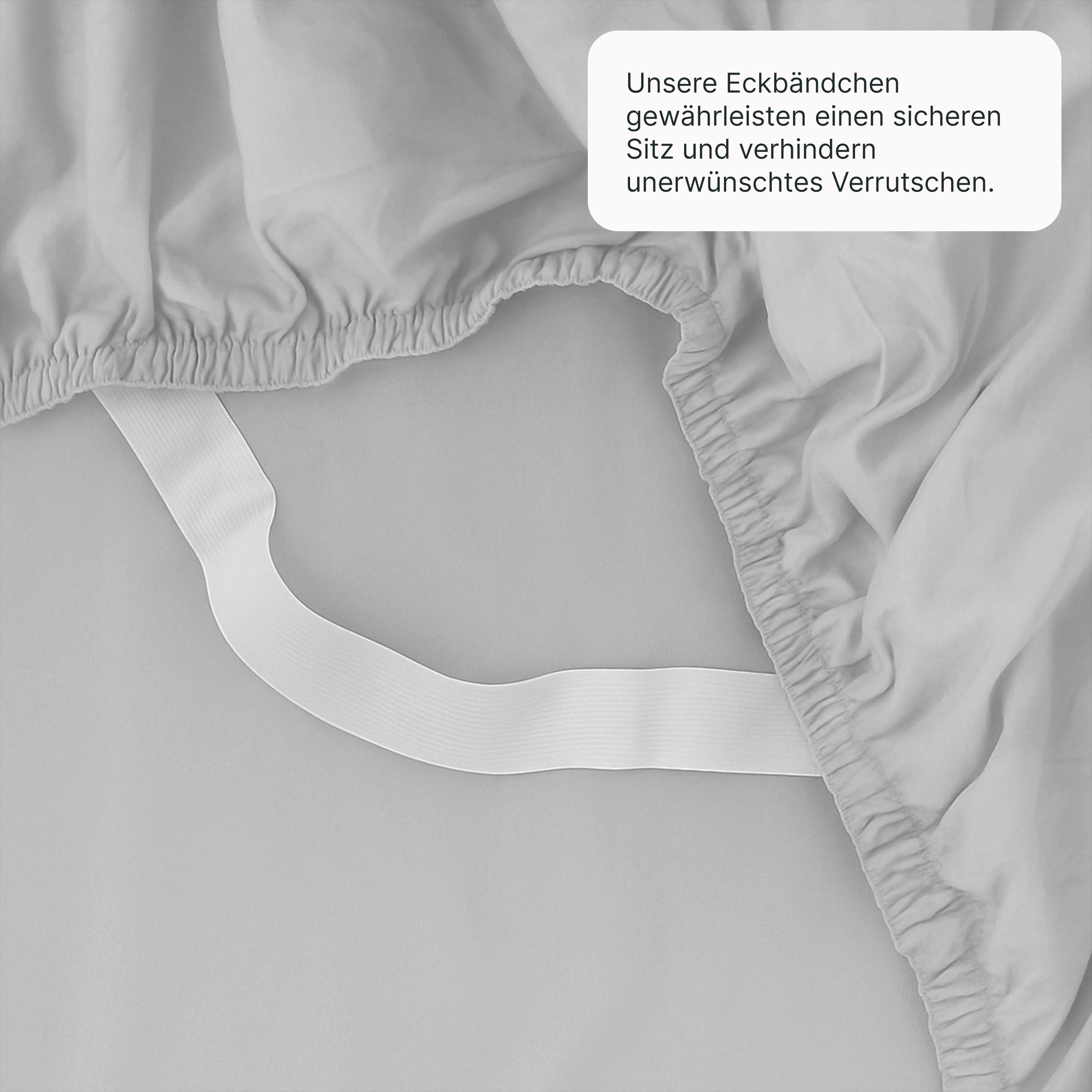 Lyocell Spannbettlaken Light Gray