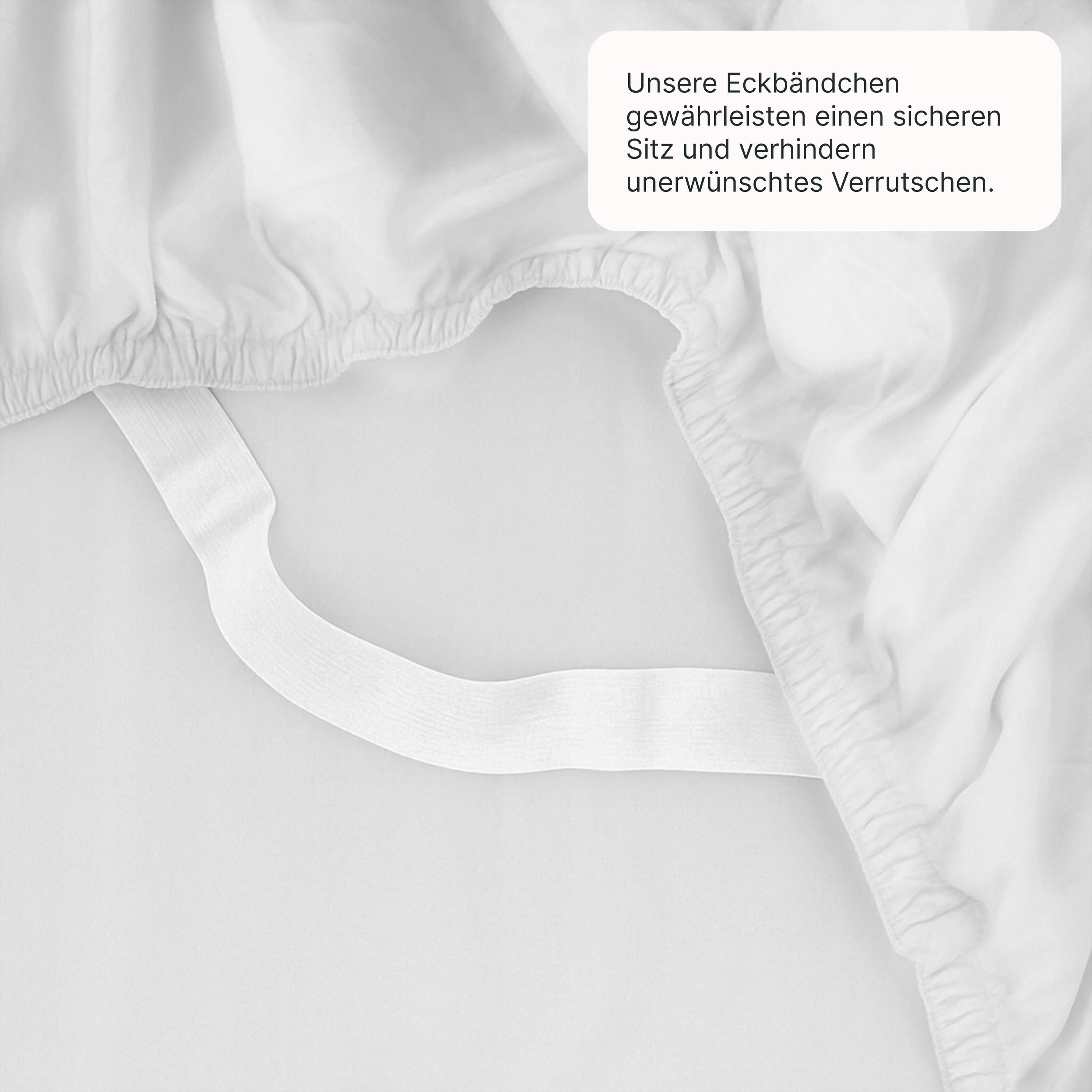 Lyocell Spannbettlaken Pure White