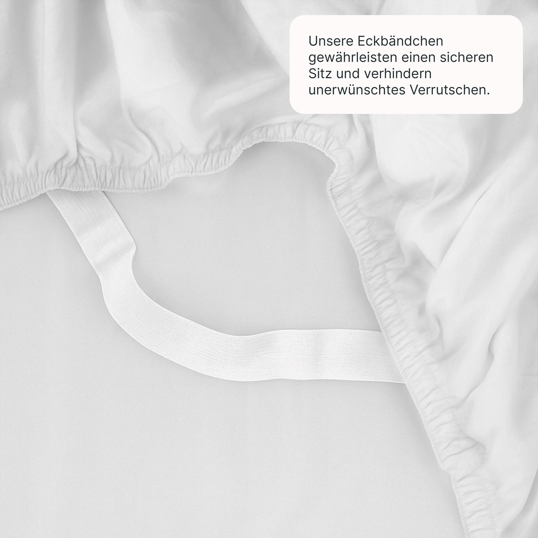 Lyocell Spannbettlaken Pure White