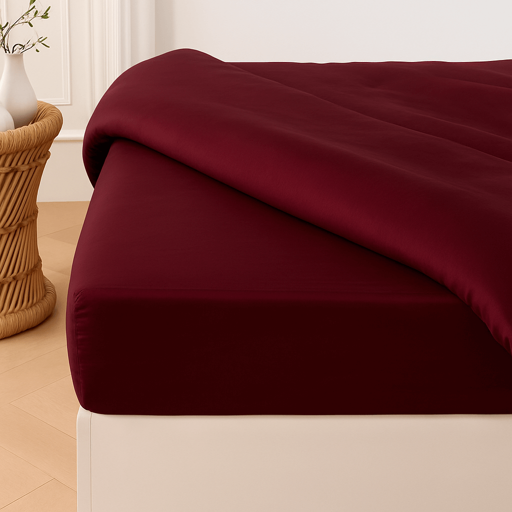 Lyocell Spannbettlaken Biking Red – twentythree®