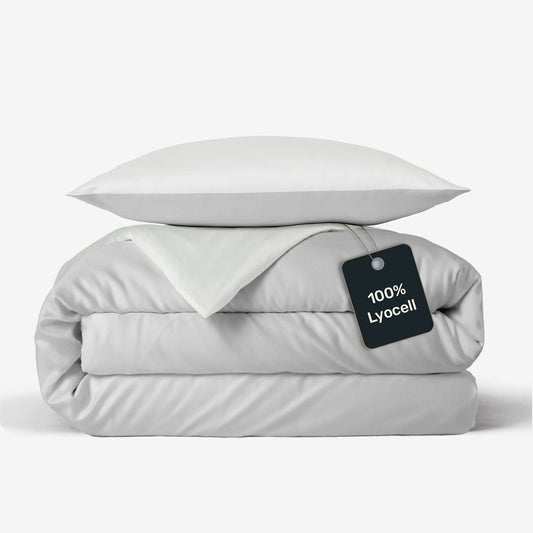 Lyocell Bettwäsche Gray-White, twenty:three®