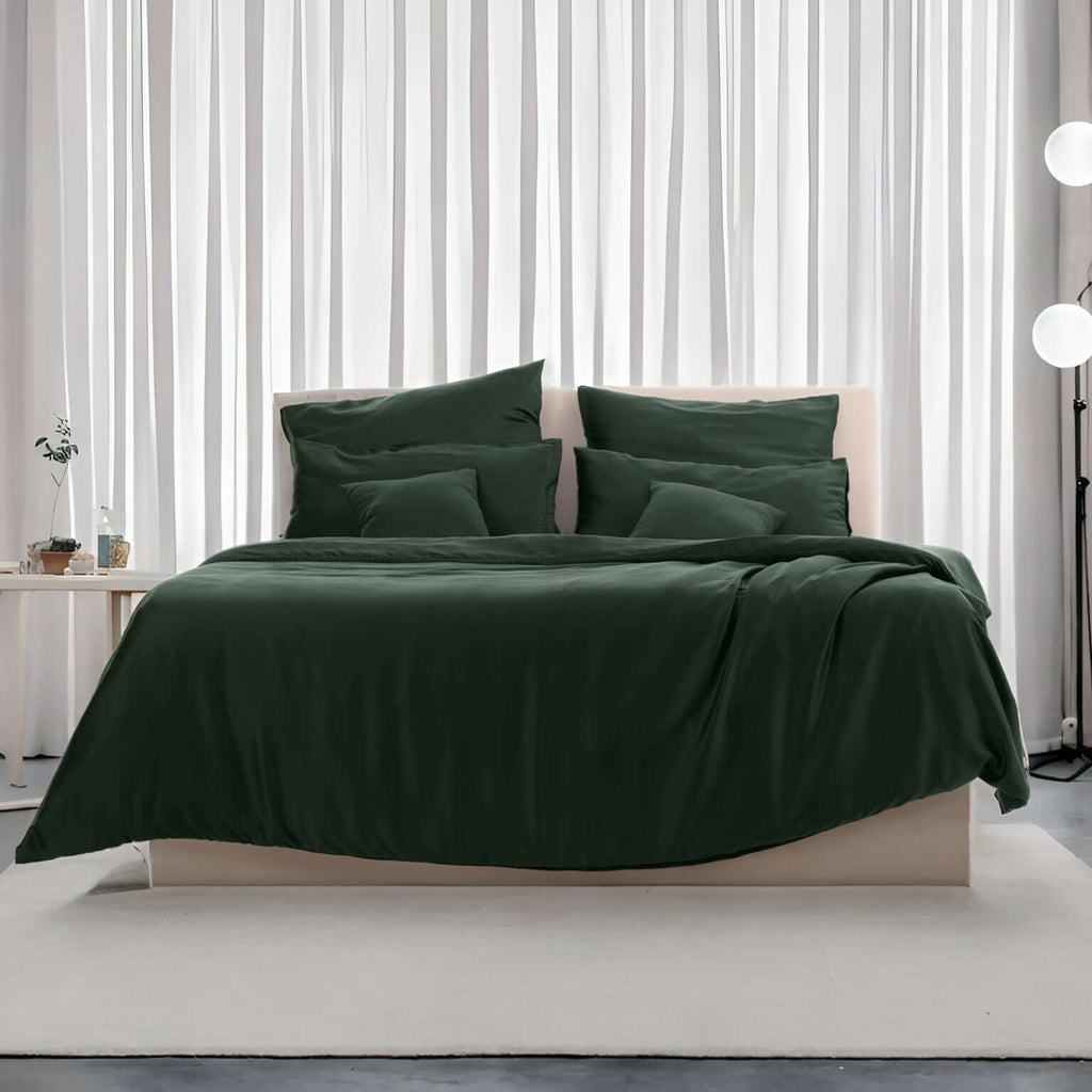 Lyocell Bettwäsche Forest Green – twentythree®