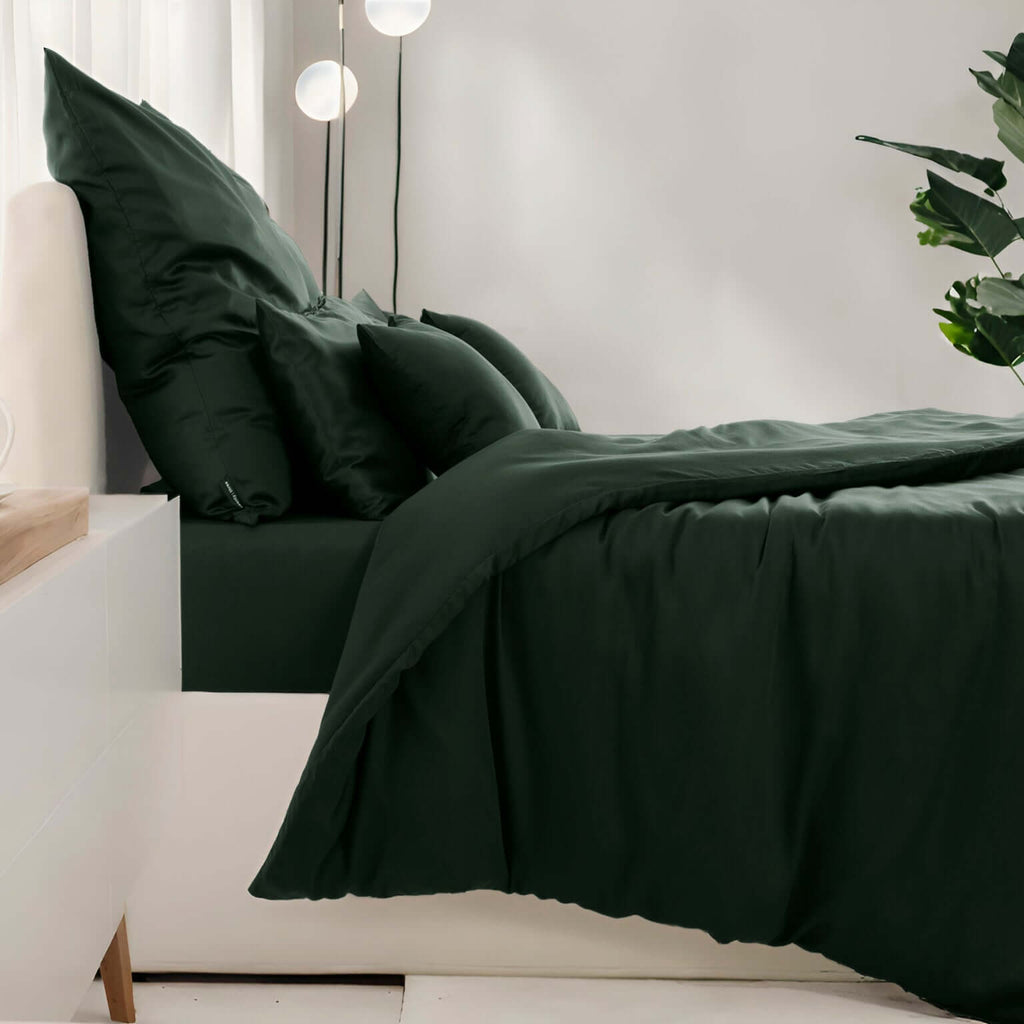 Lyocell Deckenbezug Forest Green – twentythree®