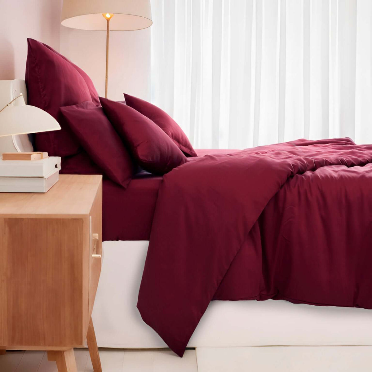 Lyocell Kissenbezug Biking Red, twenty:three®