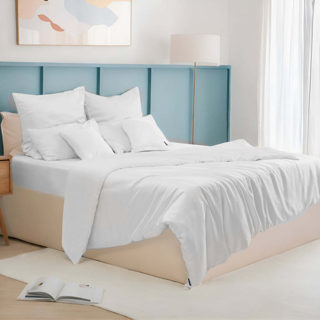 Lyocell Deckenbezug Pure White – twentythree®