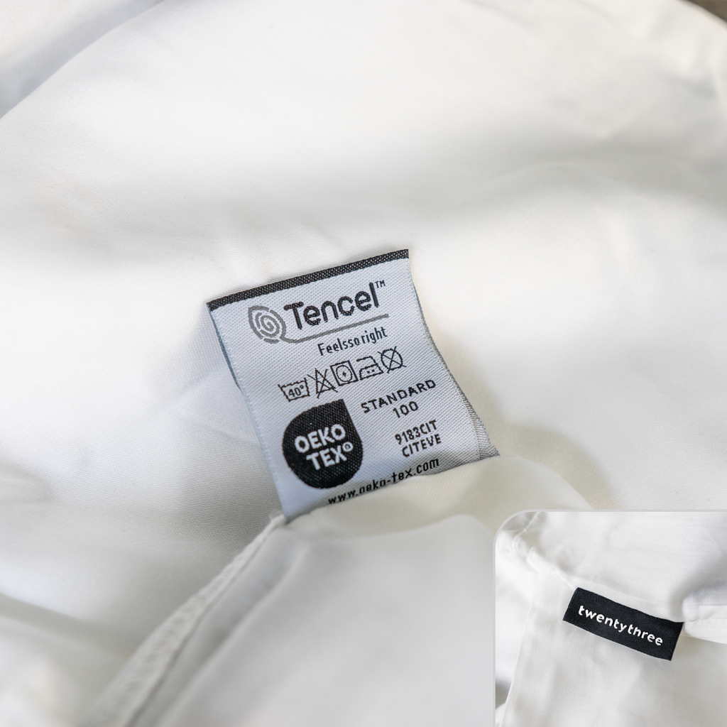 Lyocell Bettwäsche Pure White – twentythree®