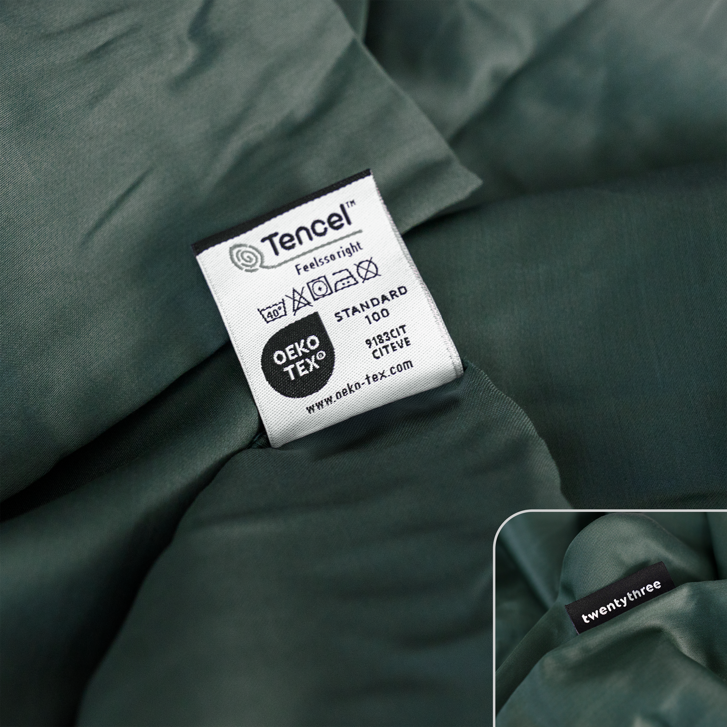 Lyocell Bettwäsche Forest Green 135 x 200 80 x 80, Forest Green 135 x 200 40 x 80, Forest Green 155 x 220 80 x 80, Forest Green 155 x 220 40 x 80, Forest Green 200 x 200 80 x 80 (2x), Forest Green 200 x 200 40 x 80 (2x), Forest Green 200 x 220 80 x 80 (2x), Forest Green 200 x 220 40 x 80 (2x), Forest Green 240 x 220 80 x 80 (2x), Forest Green 240 x 220 40 x 80 (2x)
