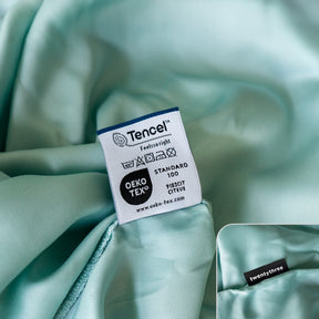 Lyocell Bettwäsche Mint Green 135 x 200 80 x 80, Mint Green 135 x 200 40 x 80, Mint Green 155 x 220 80 x 80, Mint Green 155 x 220 40 x 80, Mint Green 200 x 200 80 x 80 (2x), Mint Green 200 x 200 40 x 80 (2x), Mint Green 200 x 220 80 x 80 (2x), Mint Green 200 x 220 40 x 80 (2x), Mint Green 240 x 220 80 x 80 (2x), Mint Green 240 x 220 40 x 80 (2x)