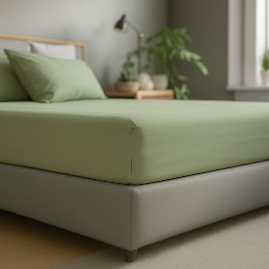 Lyocell Spannbettlaken Fresh Sage