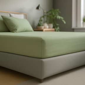 Lyocell Spannbettlaken Fresh Sage