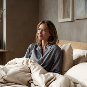 Lyocell Spannbettlaken Creme Beige